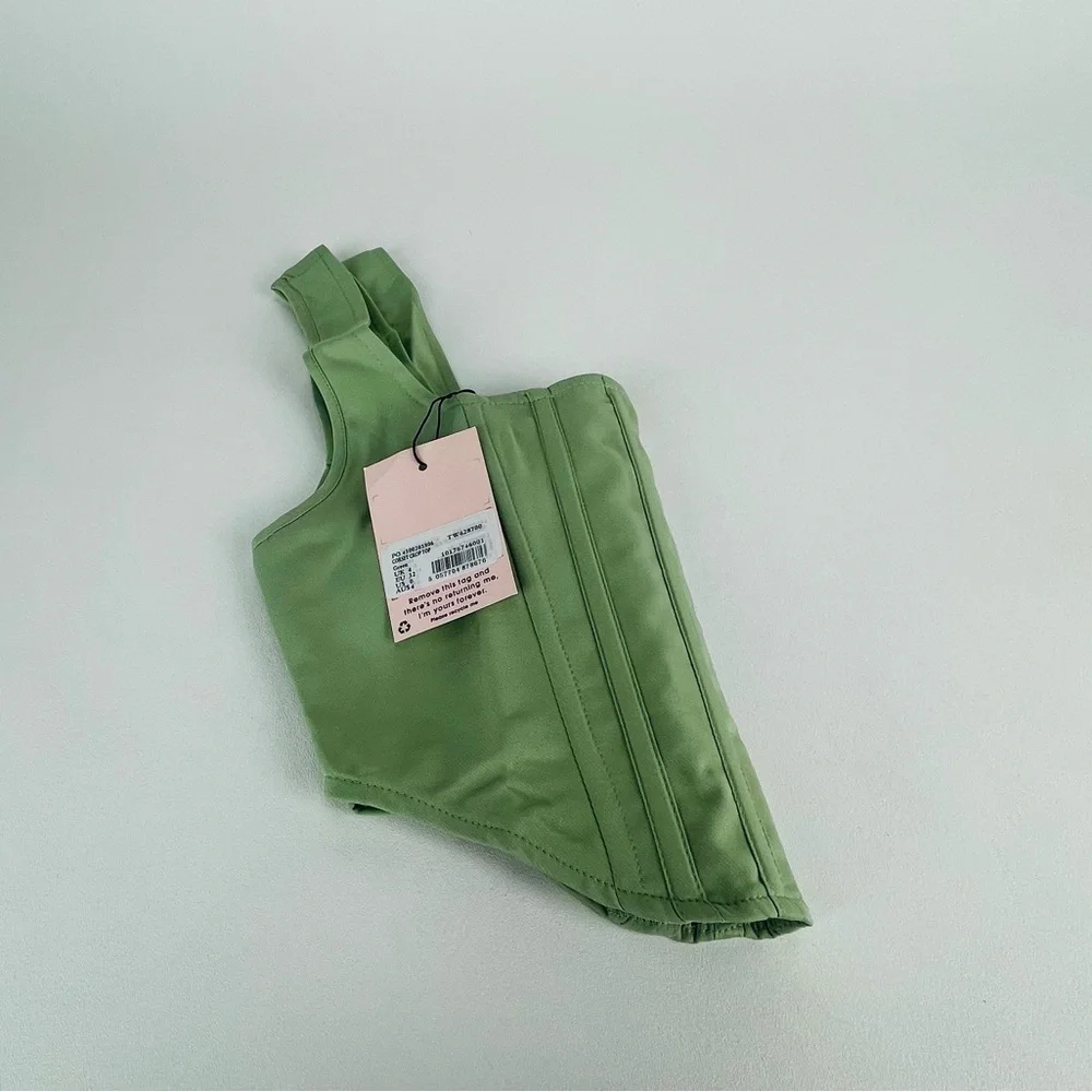 CORSET CROP TOP
Green - Picture 6 of 6
